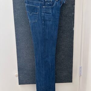 Kimes Ranch Men's Classic Blue Straight Jeans